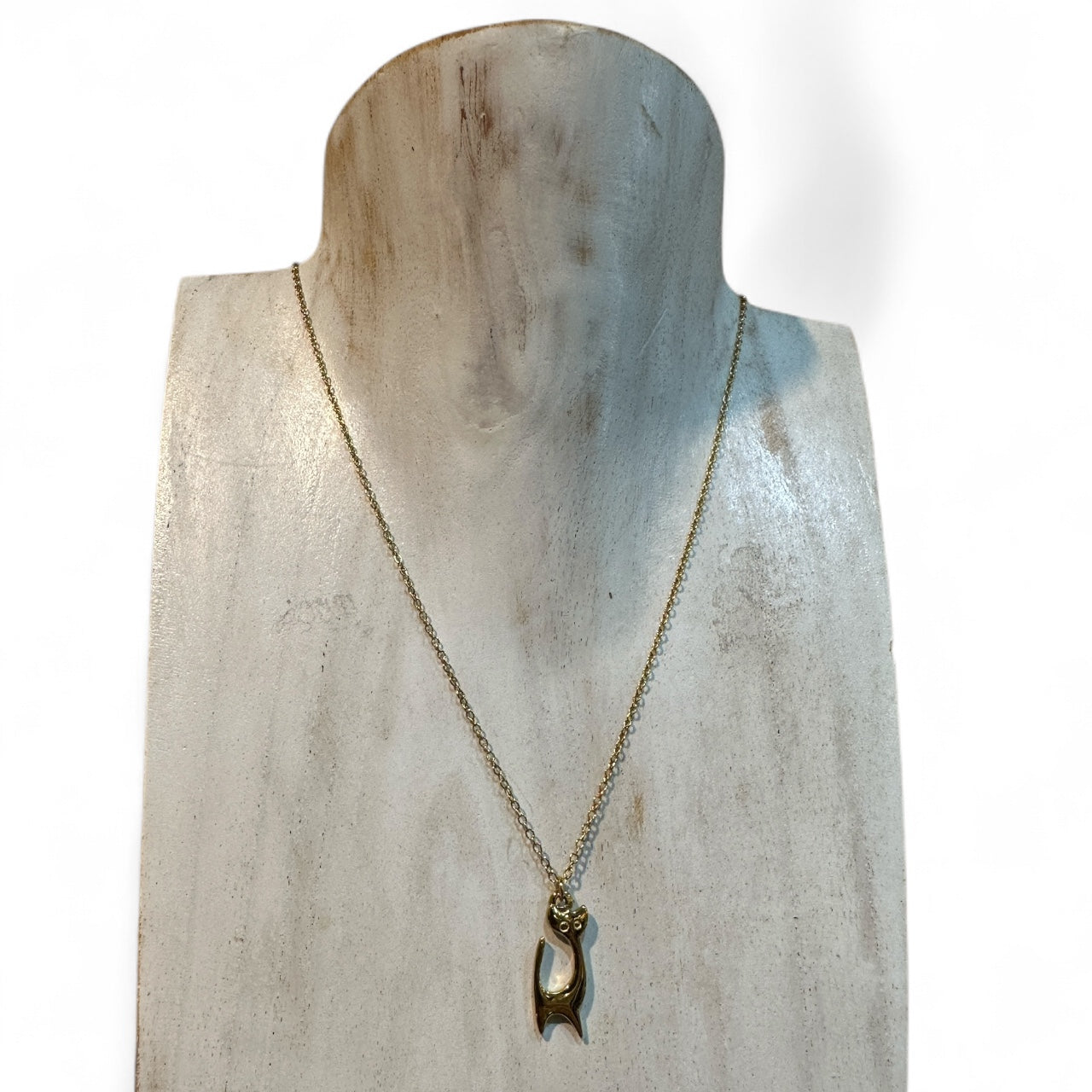 COLLAR ACERO GATITO LINDO